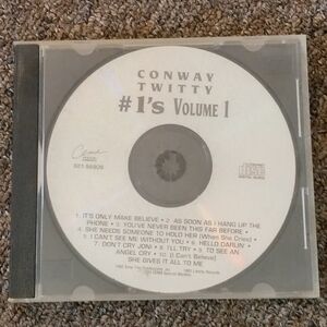 Conway Twitty #1's Volume 1 CD
